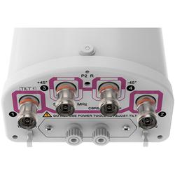 4x 3100 - 4200 MHz Sector Antenna with 4x 4.3-10 Female Connectors, 65 Deg HPBW