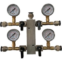 4-Port Gas Distribution Manifold Kit