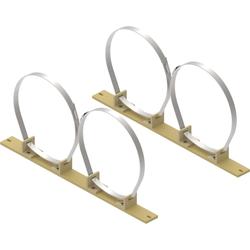 Mount Kit, Dual 7" Cavity, Wall Mount