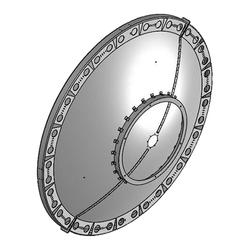 REFLECTOR ASSEMBLY,12 FT(PACKED)