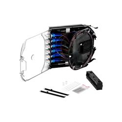 24F SM LC/APC DUP Pigtail Splice Cassette