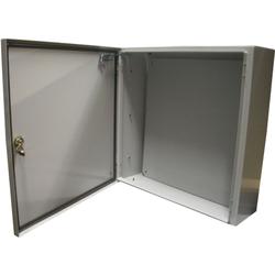 2-Gang Weatherproof Blank Cover- Gray