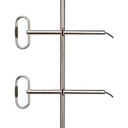 UHF Dual Bay Dipole Antenna with N Male