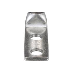 Two-hole standard barrel lug 1/4 in stud hole Gray