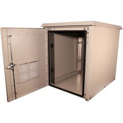 30Hx25Wx42D in (1) Bay Outdoor Cabinet Cream
