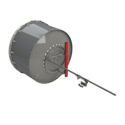 10.0-11.7 GHz 8' ValuLine HP XPD Antenna, Grey