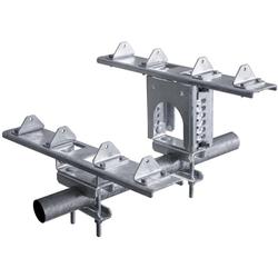 Side-By-Side Mounting Kit to Mount 2 Antennas on a Pipe, 2.375 - 4.5 in Diameter