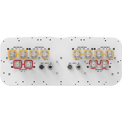 4x 698 - 896, 8x 1695 - 2360 MHz Outdoor Sector Antenna with 12x 4.3-10 Female Connectors, 65 Deg HPBW
