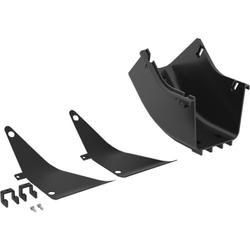 FiberGuide® 90° Up Elbow, 4 in x 4 in, black