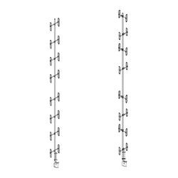 406-512MHz Exposed Dipole, 6/8.5 dBd, Field Adj.