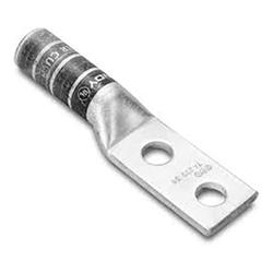 2/0 AWG CU, 2-Hole Long Barrel Lug