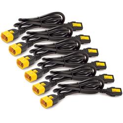 Power Cord Kit (6 ea), Locking, C13 to C14, 1.8m