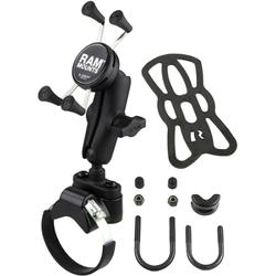 RAM X-Grip Phone Mount with ATV/UTV Rail Base