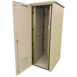 78Hx30Wx42D in (1) Bay Outdoor Cabinet, Cream UL50