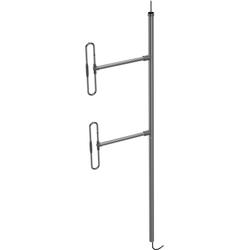 138-174 MHz Exposed Diples, 2 Dipoles, Top Mount