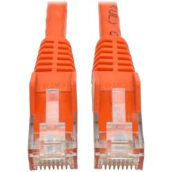 1' Cat6 Gigabit Patch Cord RJ45 M/M Orange