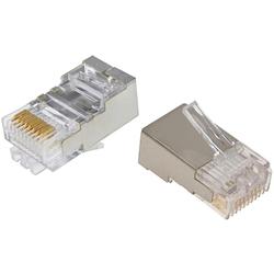 Modular Plug Kit, 8P/8C, shielded 8-position