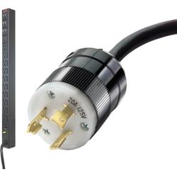 20 Amp, 120 Volt, 14 outlet, rack mounted PDU