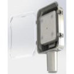 NEMA 4X PoE Heated Polycarbonate Enclosure with Integrated Omni Antenna and 4 RPTNC