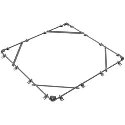 Four Sector Top Rail Kit, 14 ft 6 in face