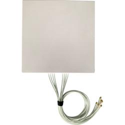 2.4 - 5 GHz 12 - 13 dBi Directional Wi-Fi Antenna with 8 RPSMA Male Connectors