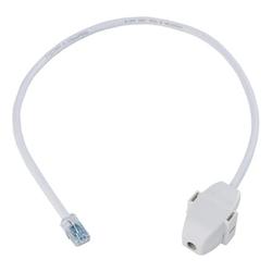Cat6AU/UTP Cord Plen RJ45-Ceil 1.5ft WHT