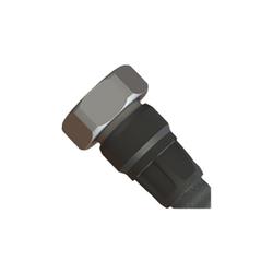 10' JMA Jumper L4M DIN Male 1/2" Superflex