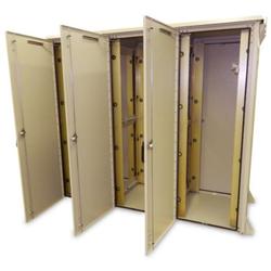 78H x 88.5W x 42D in Triple Bay Outdoor Enclosure