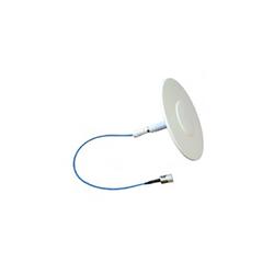 608 - 2700 MHz Ultra-Thin Ceiling Mount Antenna in White, 4.3-10 DIN Female