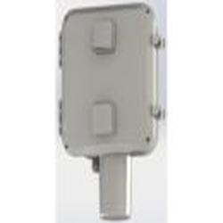 NEMA 3RX Single Line PoE Heated and Cooled Polycarbonate Enclosure with Integrated Omni Antenna