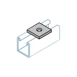 1-5/8 in x 1-5/8 in Sq Galv Washer