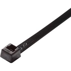 Cable Tie,14-1/2" x3/16",Black, 50 lb./ 100 pk