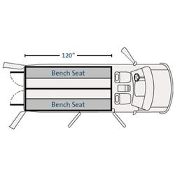 Prisoner Transport Insert For 15-19 Ford Transit