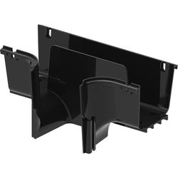 FiberGuide® Downspout, 4 in x 4 in, black