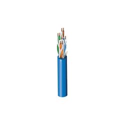 CAT6E+ 4PR U/UTP CMP REEL, BLUE