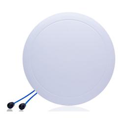 600 - 6000 MHz Low PIM MIMO Slim Round Panel Antenna with 4.3-10 Female Connectors