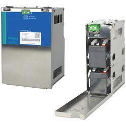 24 V 1.2 Amp Hour Battery Bank and DIN Rail / Wall Mount Cabinet