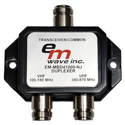 E/M Wave, Inc. - VHF/UHF - 870 MHz Duplexer with N Female