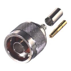 N Male Crimp Plug Rev. Polarity