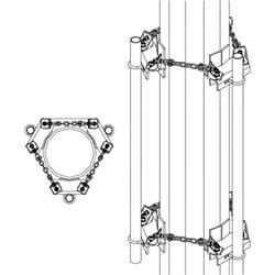 Chain Mount Kit for up to 60" OD poles