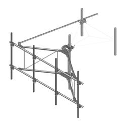 10' HD V-Boom w/ Tieback and 2-7/8" Crossover