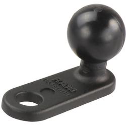 2.25x0.87 in Motorcycle Base,  11mm Hole, 1in Ball