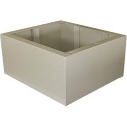 Wide Cabinet Base  DD,12in High, Cream
