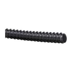 1-1/4 in Corrugated PVC Flexible Tubing in Black