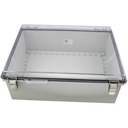 Gray Plastic Enclosure 15.75" x 11.81" x5.91"