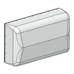 1 ft 28 Deg NWAV™ X-Pol Antenna with 4.3-10 Female Connectors