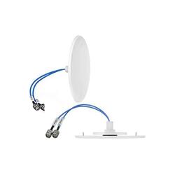 698 - 7125 MHz Low Profile Ceiling Mount MIMO 5G DAS Antenna, 4.3-10 Female