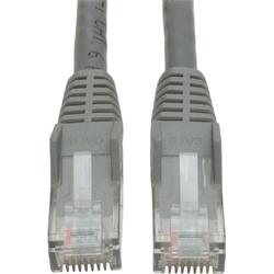 35' Cat6 Gigabit Patch Cable RJ45 M/M - Gray