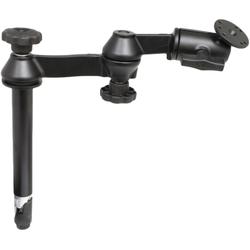 Double Swing Arm with 8 in Male Tele-Pole