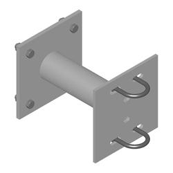 16" Single Pipe Support Arm